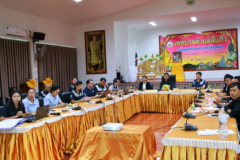 ประชุมติดตามและเสริมพลังการดำเนินงานค่าบริการสาธารณสุขสำหรับผู้ที่มีภาวะพึ่งพิงในชุมชน ภายใต้แผนการขับเคลื่อนเศรษฐกิจ ปีงบประมาณ 2568